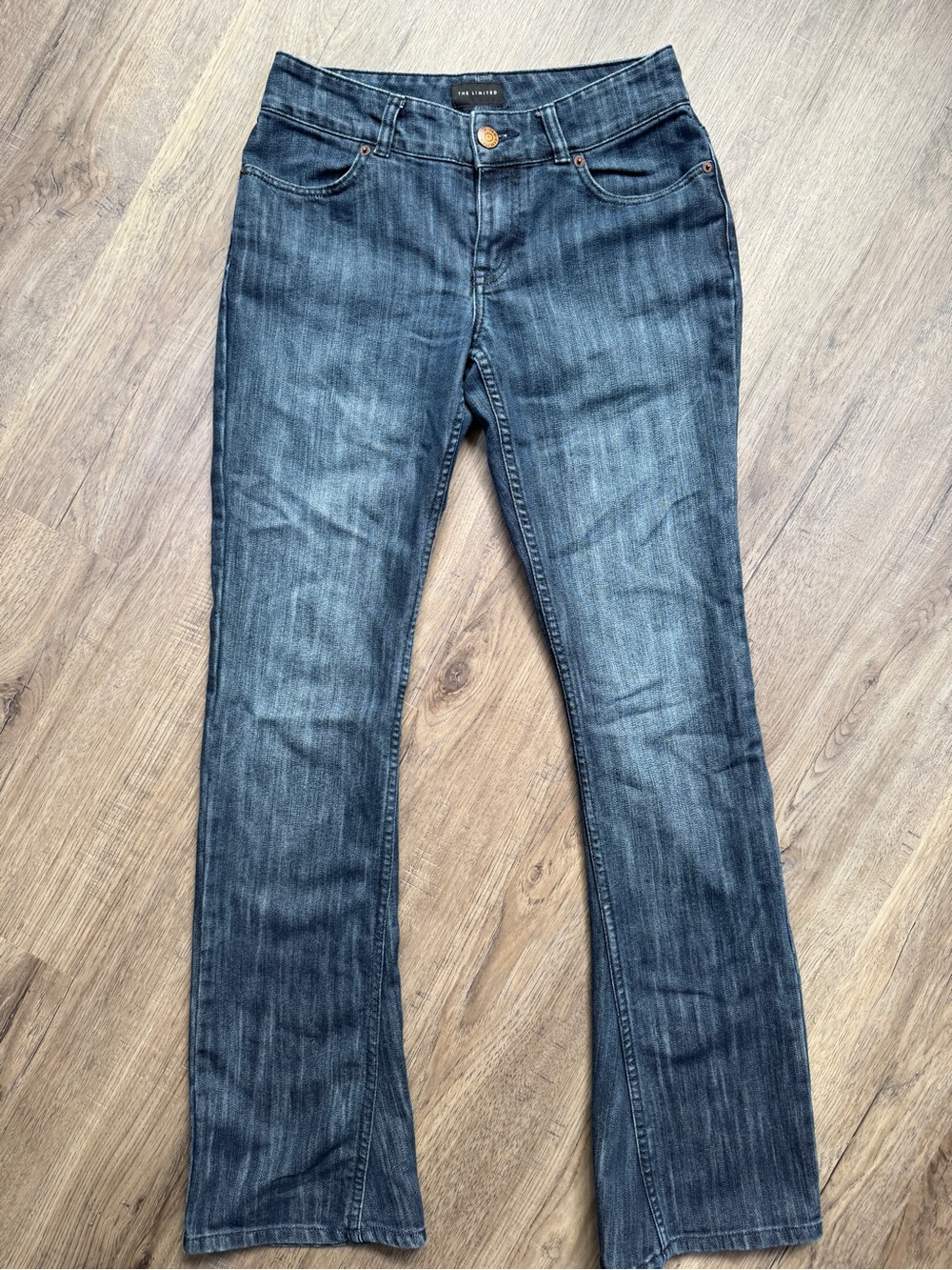 The Limited Dark Wash Bootcut Jeans